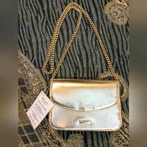 Gold Crossbody Bag
